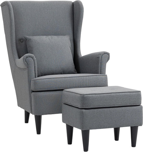 Poltrona relax con pouf - con,