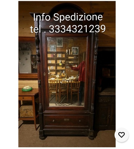 Armadio legno massello in - legno,