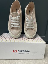 Superga Rose platinum UK