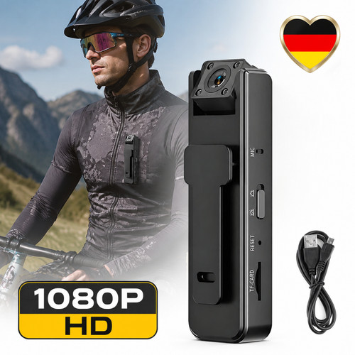 Mini body camera 1080p - hd,