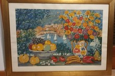 Serigrafia di Michele Cascella, Prato fiorito