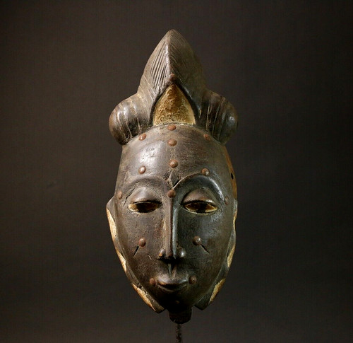 Maschera africana legno - maschera, in