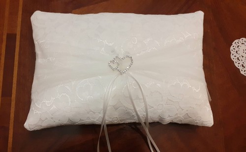 Cuscino portafedi matrimonio - cuscino,
