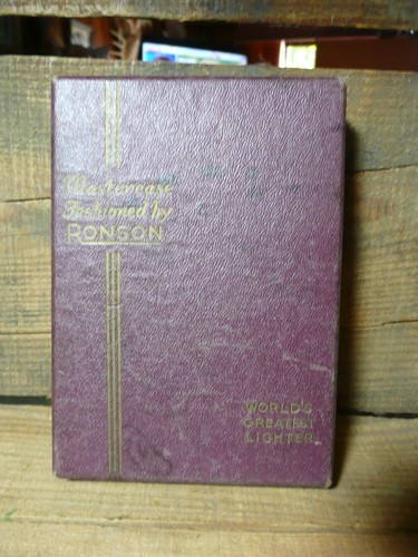 Vintage ronson mastercase - ronson,