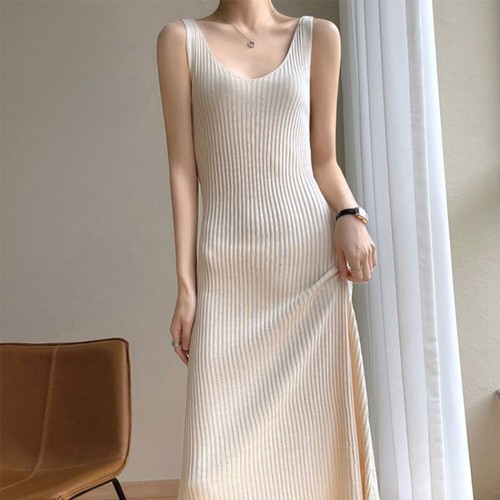 Donna maglia abito notte - abito,