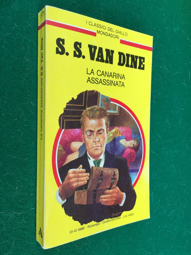 Van dine la canarina - van,