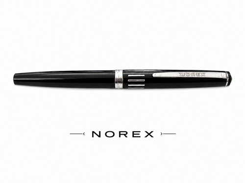 Norex penna stilografica nera - penna,