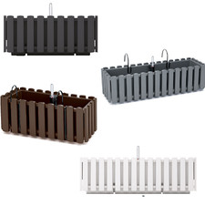 Fioriera con ganci per Balcone Esterno Vari colori da Scegliere Prosperplast