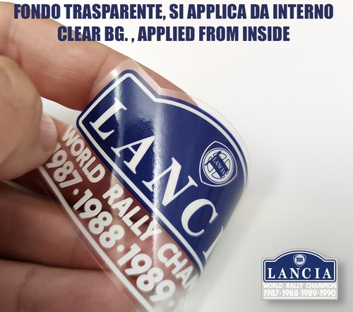 Adesivo lancia delta - 1,