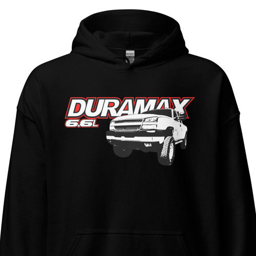 Duramax felpa con cappuccio - con,