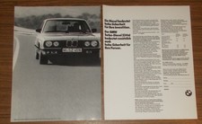 Rara Pubblicità BMW 524td -