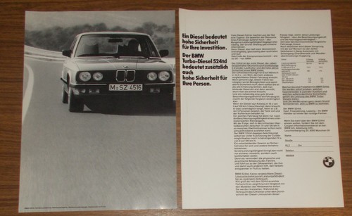 Rara pubblicità bmw - pubblicità,