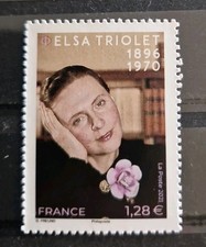 Timbre / Stamp   ELSA TRIOLET
