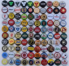 * 100 tappi a corona birra mondo uno sughero *