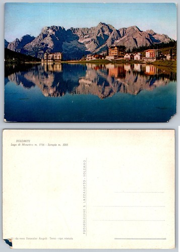 Cartolina epoca dolomiti - d'epoca,