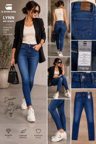 Jeans donna star raw lynn - donna,