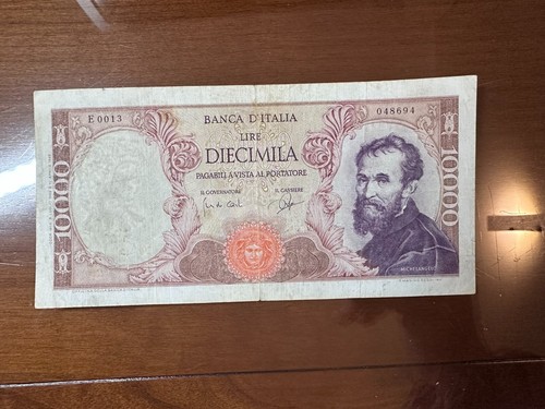 Banconota lire 10000 - banconota,