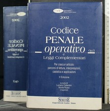 CODICE PENALE OPERATIVO E