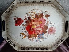 Vassoio dipinto a mano