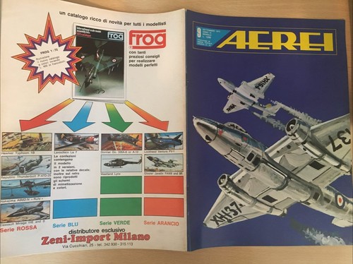 Rivista aeronautica aerei 1975 - rivista,