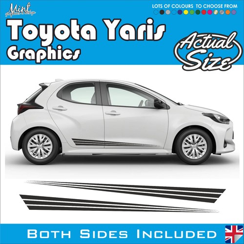 Toyota yaris strisce laterali - yaris,