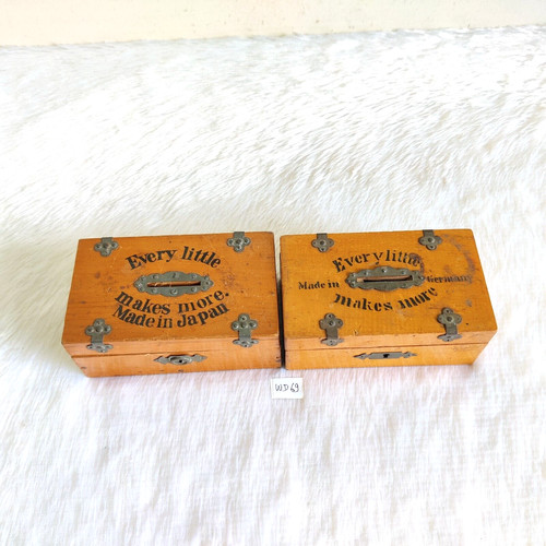 Scatola monete vintage - di,