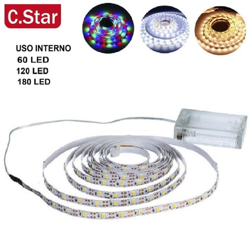 Luce striscia led batteria - striscia,