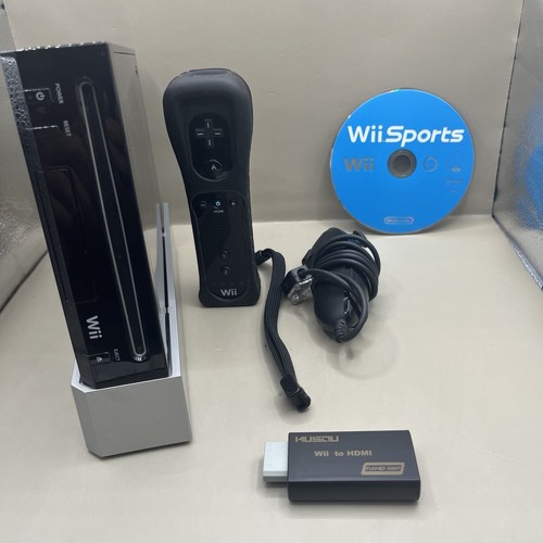 Console nintendo wii nera - console,