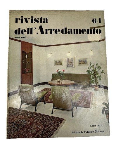 Rivista dell arredamento 1960 - rivista, dell'