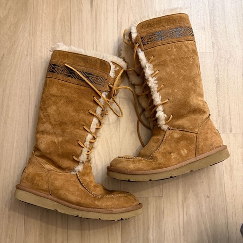 Stivali alti stringati ugg - stringati,