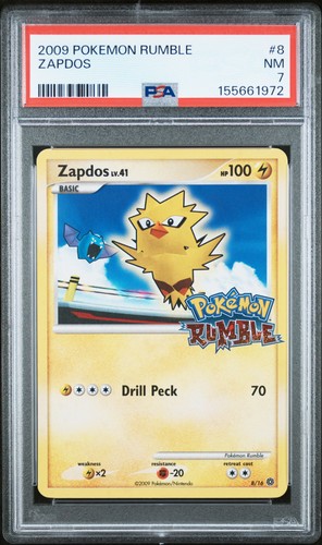 Psa zapdos rumble pokemon - zapdos, 8