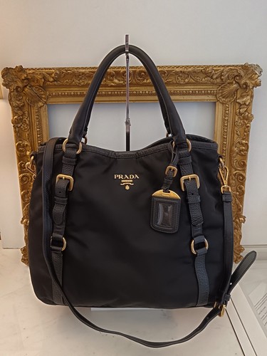 Prada tote shopper nylon - shopper, nero