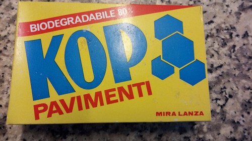Scatola detersivo vintage kop - scatola,