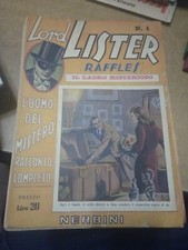 Romanzi Lord Lister Raffles 1/50 Nerbini