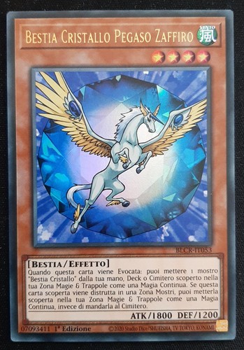 Bestia cristallo pegaso - cristallo,