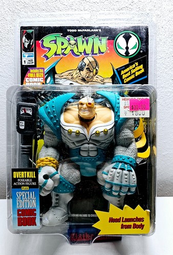 Spawn overtkill action figure - spawn,