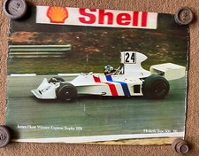 1974 JAMES HUNT HEKETH POSTER