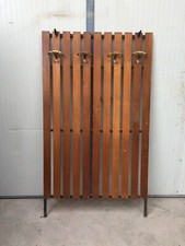 ATTACCAPANNI IN FERRO E LEGNO ANNI 60