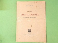 SAGGI DI DIRITTO PENALE LUIGI GULLO GIUFFRÈ 1955