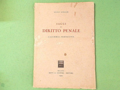 Saggi diritto penale luigi - saggi, di