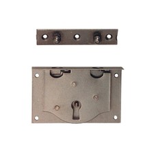 SERRATURA P/CASSA FERRO LUCIDO 40 MM (20,0 PZ)