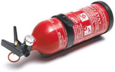 ANAF Group Estintore a Polvere 1 Kg. Manometro Auto Barca Moto Camper Roulotte C