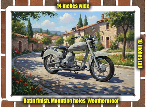 Insegna metallo 1955 - in,