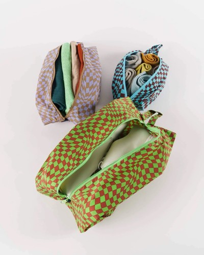 Baggu set zip trippy - baggu, 3d