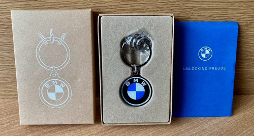 Bmw genuine keyring logo - bmw,