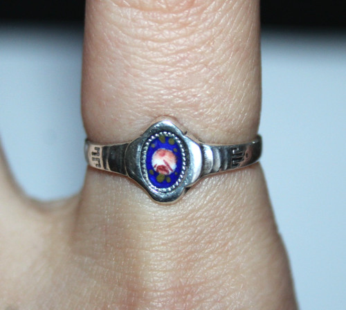 Anello retrò italiano - 💙,