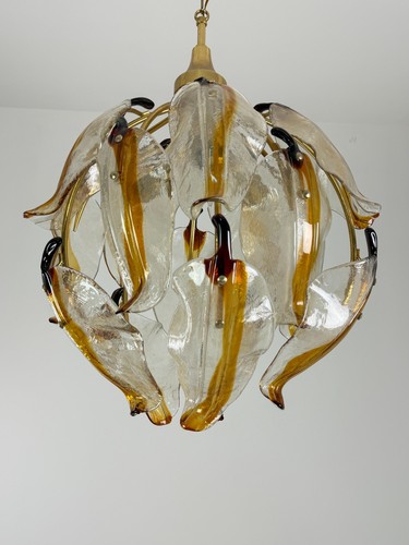 Lampadario luci vetro di - lampadario, 3-luci