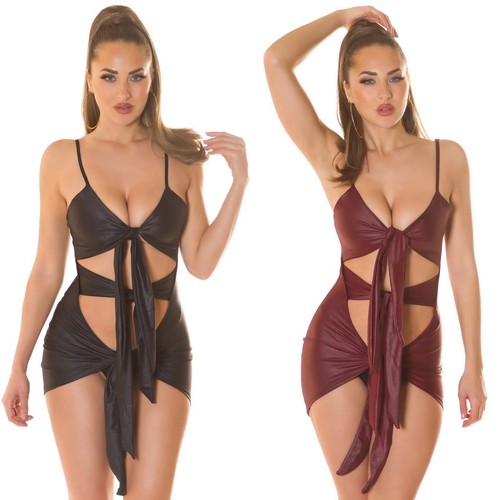 Abito sexy cut out wet - cut, look