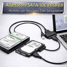 Adattatore SATA/IDE a USB 2.0