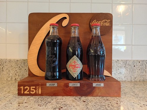 Espositore legno coca cola - espositore, in